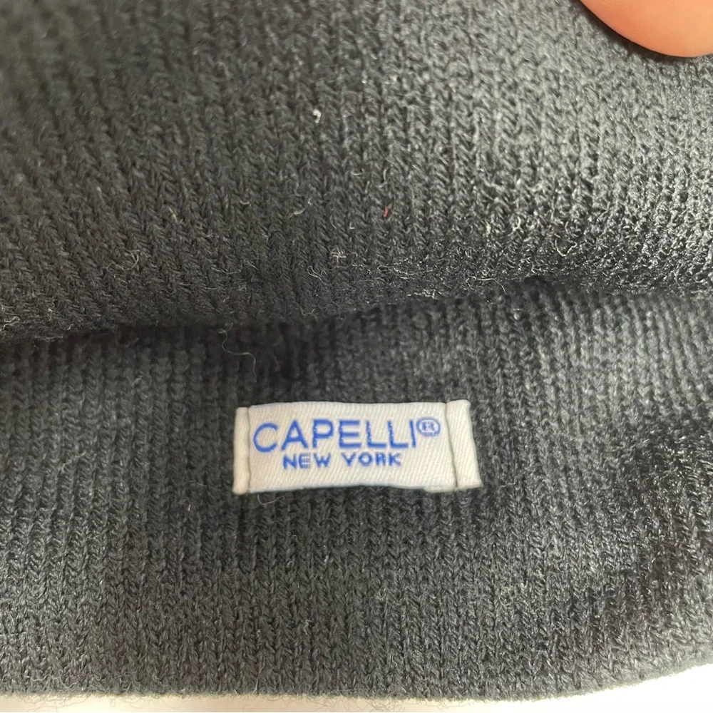 CAPELLI of NEW YORK 2T-4T army fatigue knit cap, toddler, size S/M, NWOT
